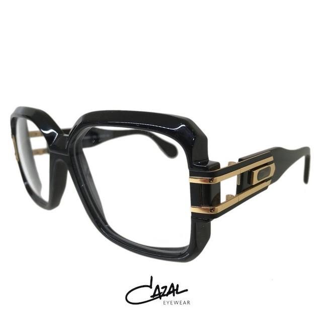 CAZAL カザール レジェンズ 623 Col.001：黒、レンズ：クリア フレーム 