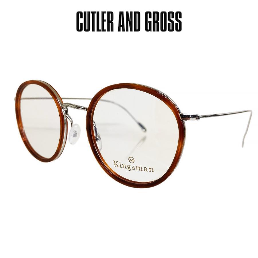 CUTLER AND GROSS カトラーアンドグロス MPOP 9000-HT Col.Honey Tur Silver Kingsman Optical キングスマン メガネ ボストンタイプ  セル巻き 正規輸入品 | CUTLER AND GROSS