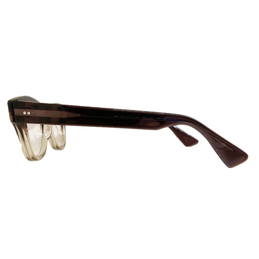 corner コーナー Pre W.F プレW.F Col.４ Brown Fade 茶-クリア / Clear Flat Lenses スクエアタイプ 正規取扱店 | corner | 02
