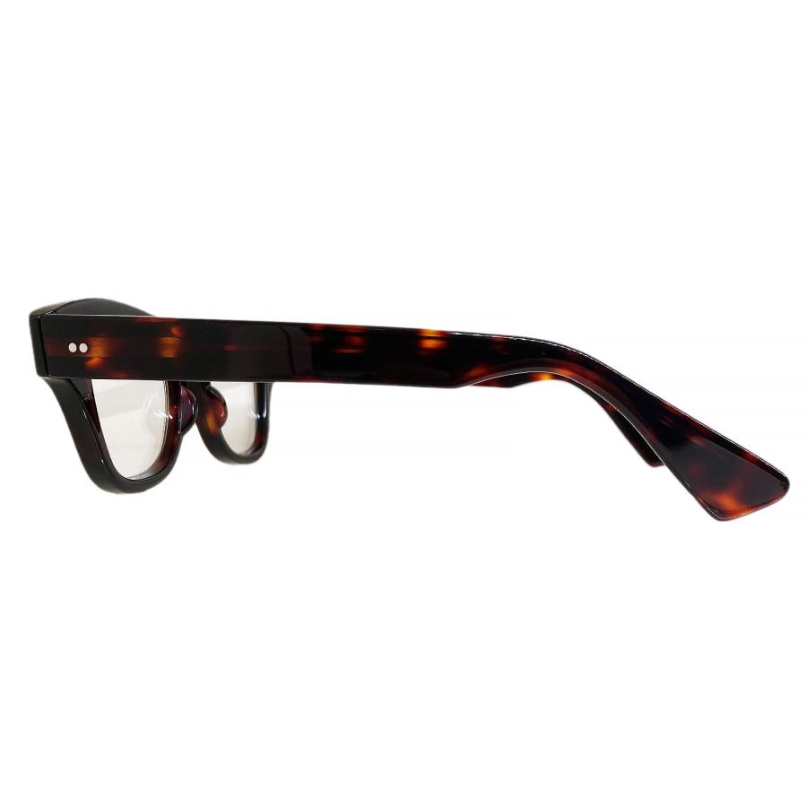 corner コーナー Pre W.F プレW.F Col.2 Tortoise 鼈甲柄 / Clear Flat Lenses スクエアタイプ 正規取扱店 | corner | 02