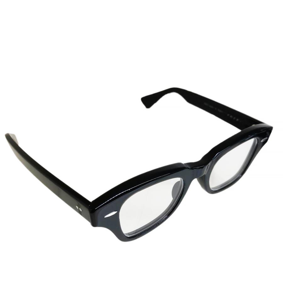 corner コーナー Pre W.F プレW.F Col.1 Record Black 黒 / Clear Flat Lenses スクエアタイプ 正規取扱店 | corner | 03