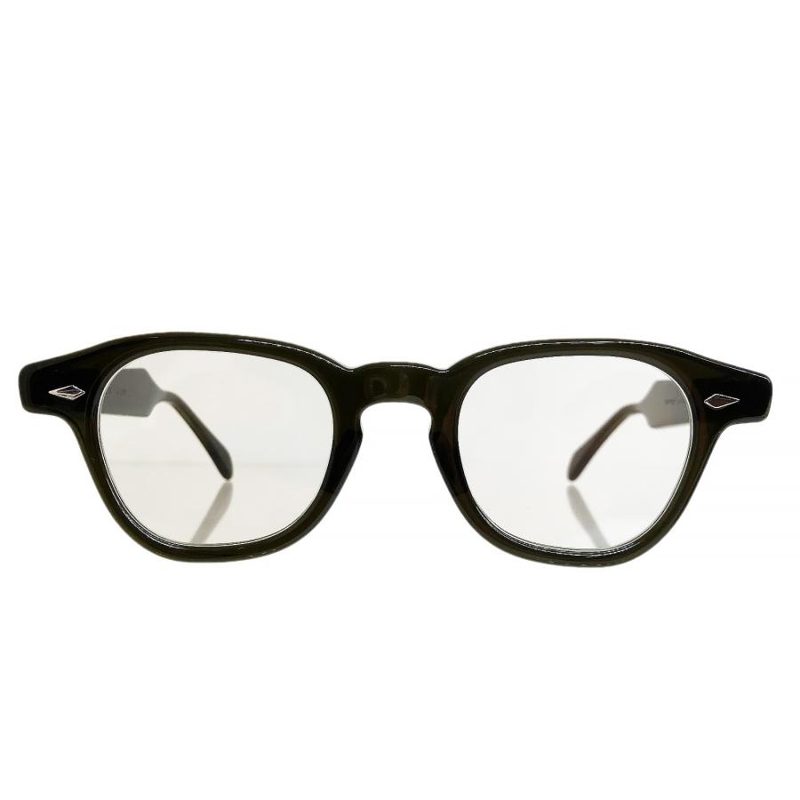 corner コーナー Locked Hands ロックドハンズ Col.3 Olive オリーブグリーン/ Clear Flat Lenses ボストンタイプ 正規取扱店 | corner | 01