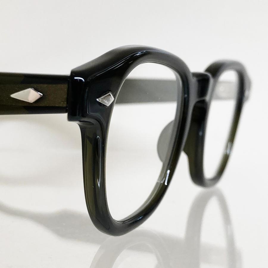 corner コーナー Locked Hands ロックドハンズ Col.3 Olive オリーブグリーン/ Clear Flat Lenses ボストンタイプ 正規取扱店 | corner | 04