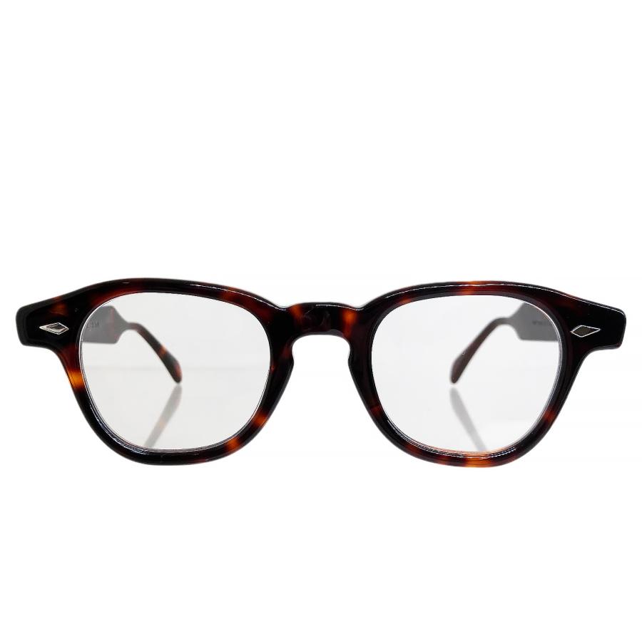 corner コーナー Locked Hands ロックドハンズ Col.2 Tortoise 鼈甲柄 / Clear Flat Lenses ボストンタイプ 正規取扱店 | corner | 01