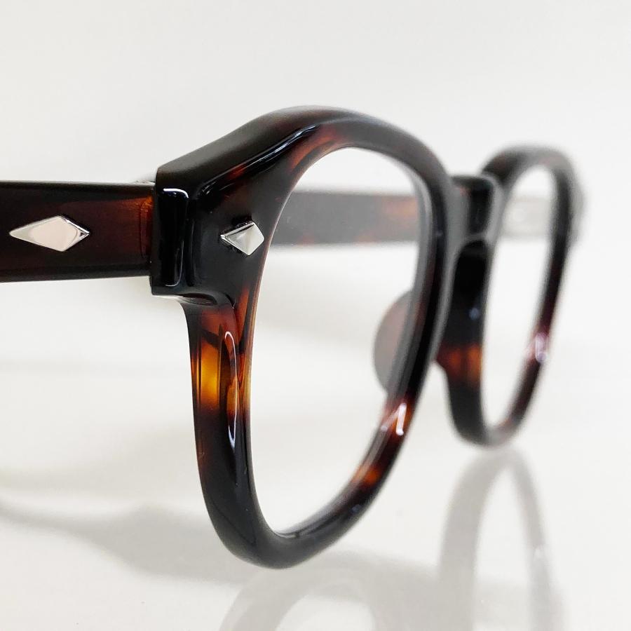 corner コーナー Locked Hands ロックドハンズ Col.2 Tortoise 鼈甲柄 / Clear Flat Lenses ボストンタイプ 正規取扱店 | corner | 04