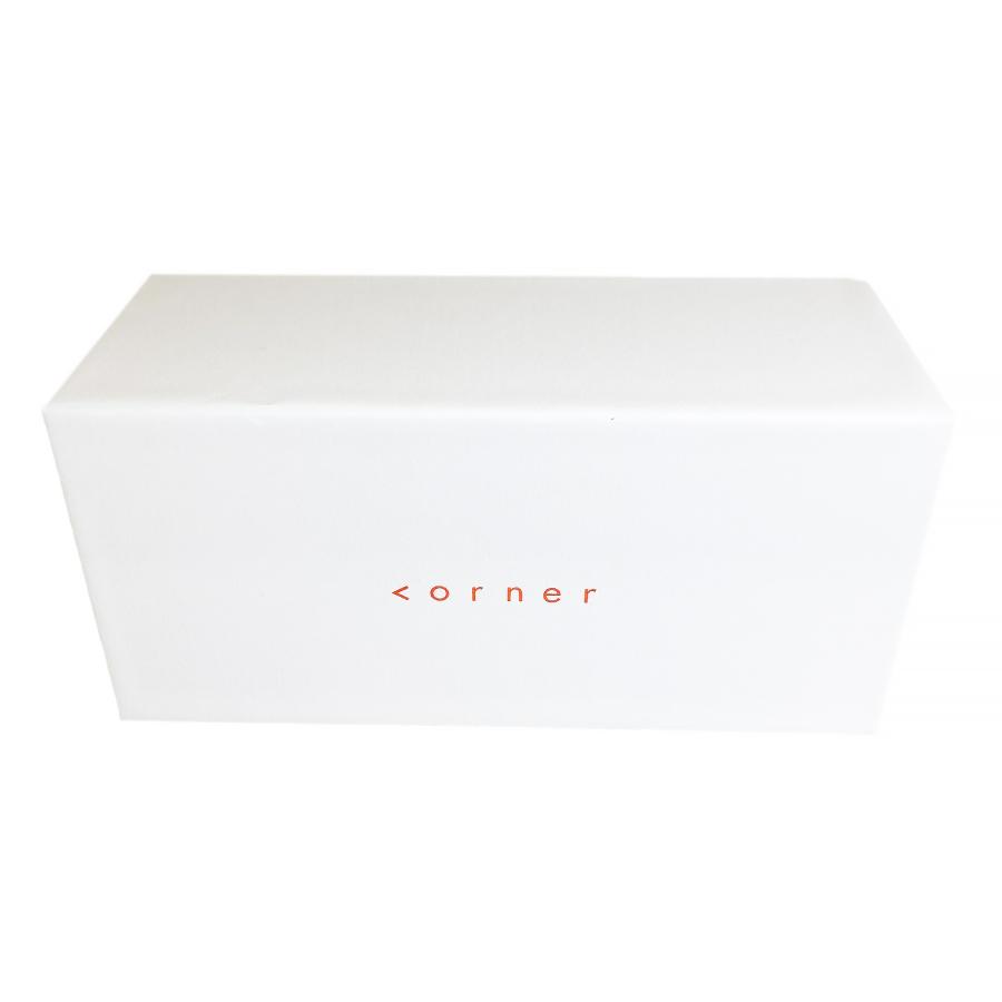 corner コーナー Locked Hands ロックドハンズ Col.1 Record Black 黒 / Clear Flat Lenses ボストンタイプ 正規取扱店 | corner | 07