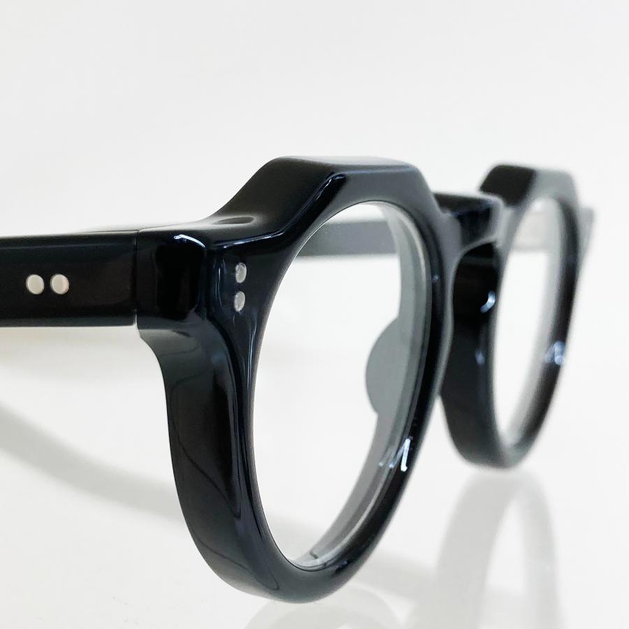 corner コーナー Decadence デカダンス Col.1 Record Black / Clear Flat Lens クラウンパント メガネ 正規取扱店 | corner | 04