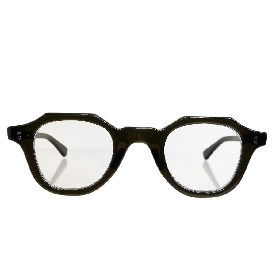 corner コーナー Manteau マント Col.3 Olive/ Clear Flat Lenses クラウンパント メガネ 正規取扱店 | corner | 01