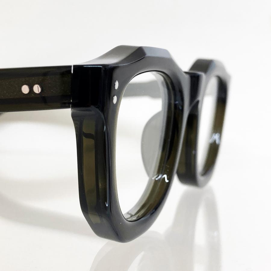 corner コーナー French Arnel フレンチアーネル Col.3 Olive / Clear Flat Lens ウェリントン メガネ 正規取扱店 | corner | 04