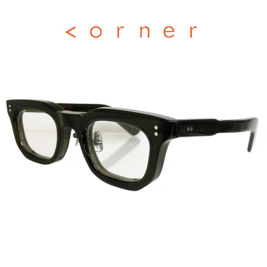 corner Godard コーナー ゴダール　サングラス corner コーナー Godard ゴダール Col.3 Olive 緑 / Clear Flat