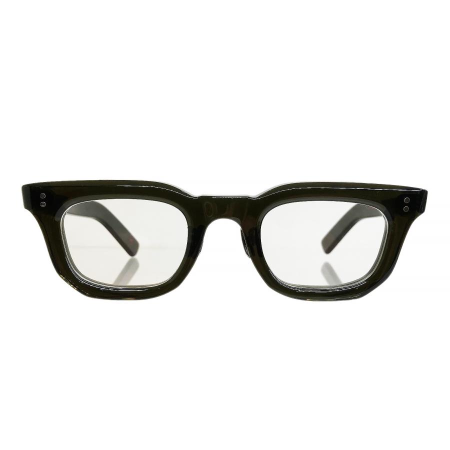 corner コーナー Godard ゴダール Col.3 Olive 緑 / Clear Flat