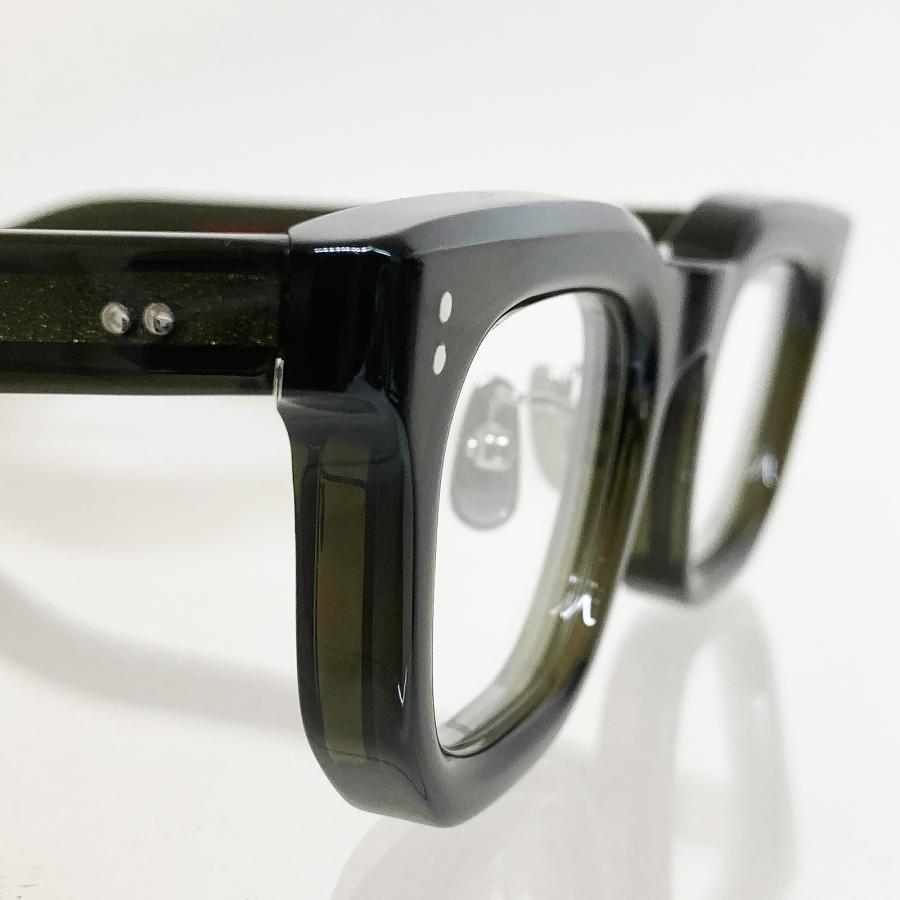 corner コーナー Godard ゴダール Col.3 Olive 緑 / Clear Flat