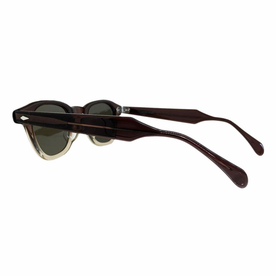 corner コーナー Locked Hands ロックドハンズ Col.4 Brown Fade / Green Flat Lenses サングラス ボストンタイプ 正規取扱店 | corner | 02