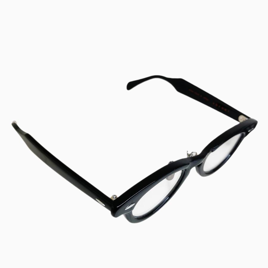 corner コーナー Night Bird ナイトバード Col.0 Black / Clear Flat Lensess フォックスタイプ メガネ 正規取扱店 | corner | 03
