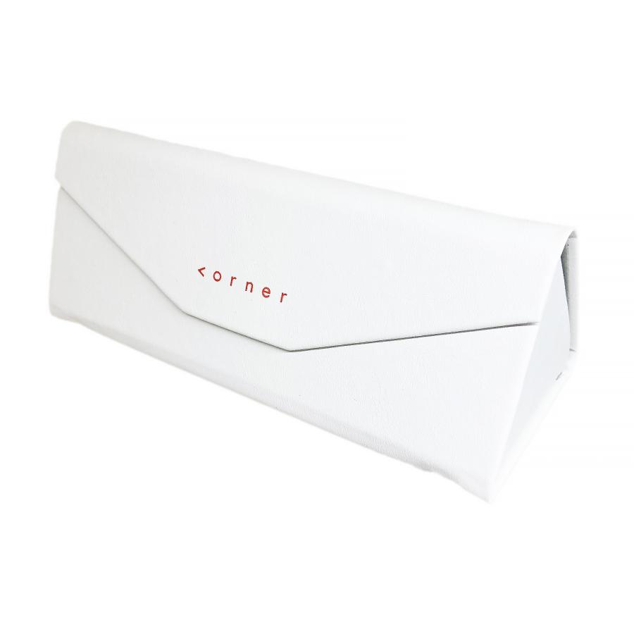 corner コーナー Godard ゴダール Col.1 Record Black 黒 / Smoke Red Flat Lenses スクエア サングラス 正規取扱店 | corner | 06