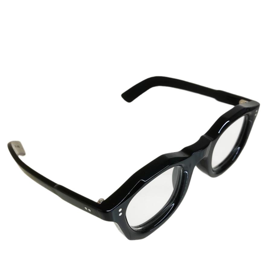 corner コーナー French Arnel フレンチアーネル Col.0 Black / Clear Flat Lens ウェリントン メガネ 正規取扱店 | corner | 03