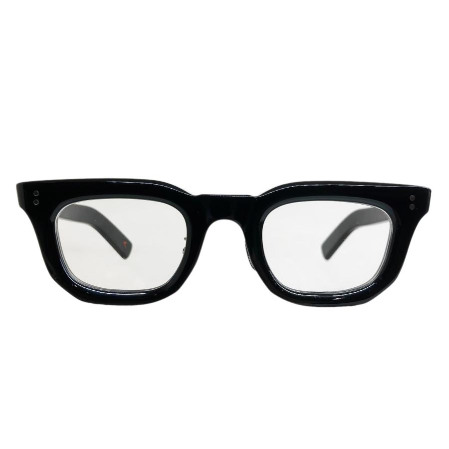 corner コーナー Godard ゴダール Col.0 Black 黒 / Clear Flat Lenses スクエア メガネ 正規取扱店 | corner | 01