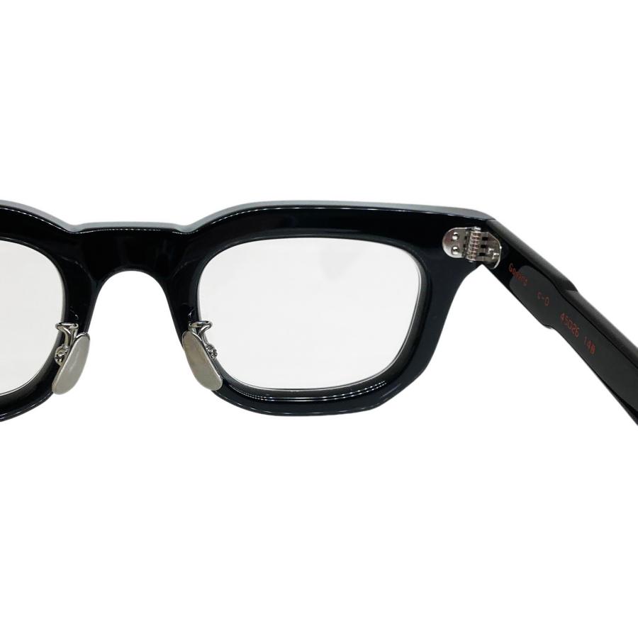 corner コーナー Godard ゴダール Col.0 Black 黒 / Clear Flat Lenses スクエア メガネ 正規取扱店 | corner | 05