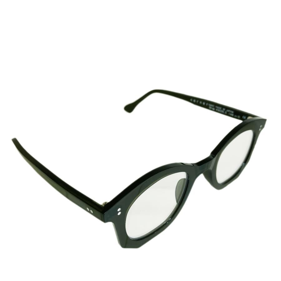 corner コーナー Drop ドラ Col.3 Olive クリアカーキ / Clear Flat Lenses 4mm厚 ボストン メガネ 正規取扱店 | corner | 03