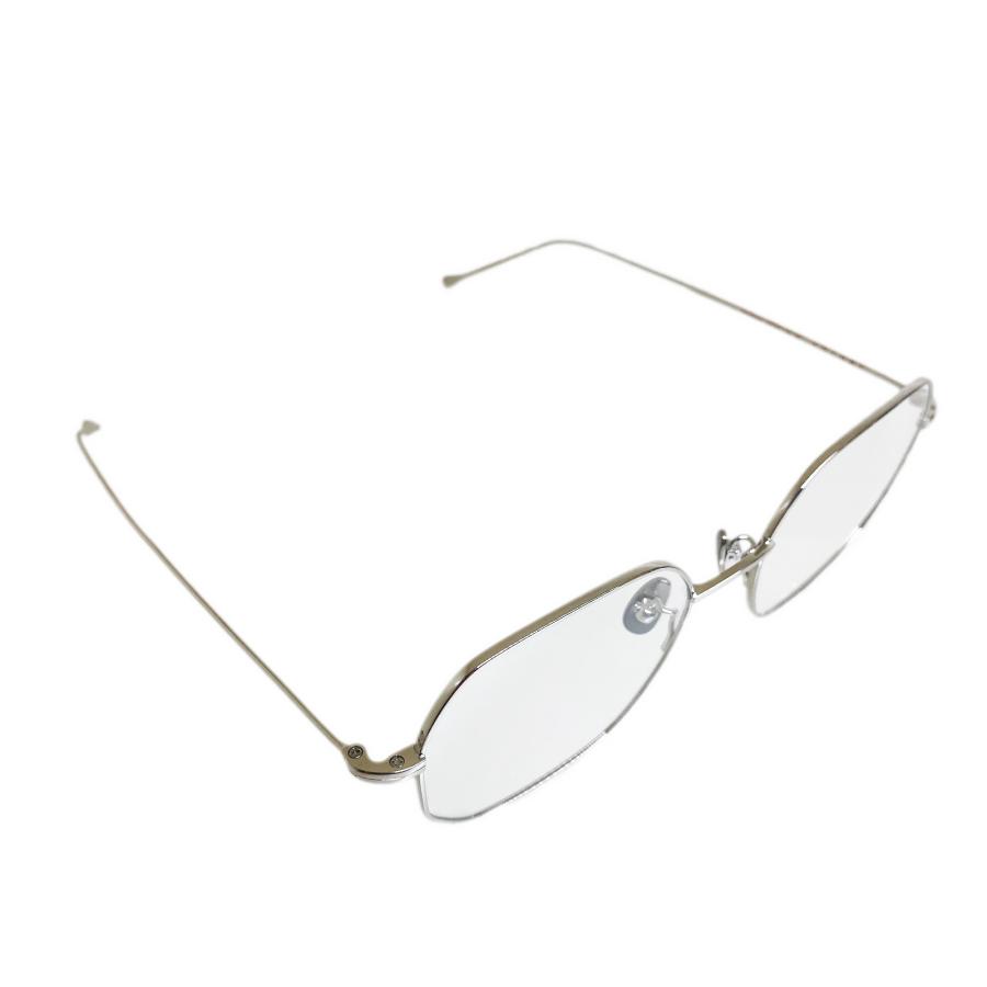 corner コーナー Brautigan/ブローティガン Col.M1 Silver 2カーブクリアレンズ チタン メタルフレーム メガネ 正規取扱店 | corner | 03