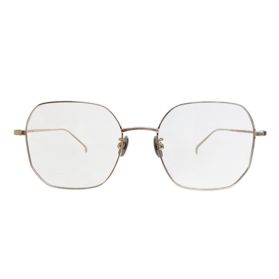 corner コーナー Brautigan/ブローティガン Col.M2M Matte Gold 2カーブクリアレンズ チタン メタルフレーム メガネ 正規取扱店 | corner | 01