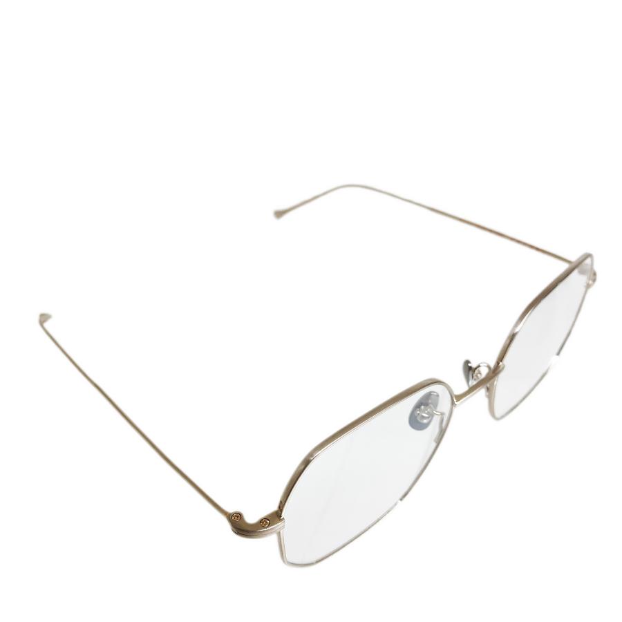 corner コーナー Brautigan/ブローティガン Col.M2M Matte Gold 2カーブクリアレンズ チタン メタルフレーム メガネ 正規取扱店 | corner | 03