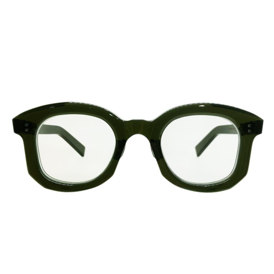 corner コーナー Toile/トワル Col.3 Olive / Clear Flat Lenses クラウンパント×ウェリントン Sublimationシリーズ メガネ 正規取扱店 | corner | 01