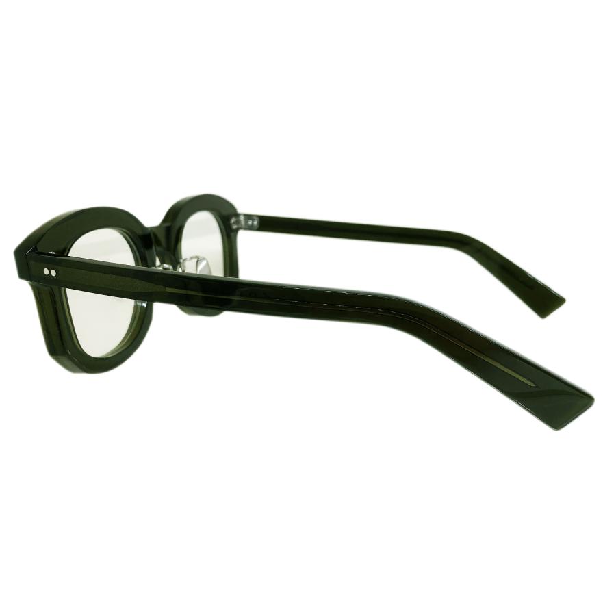 corner コーナー Toile/トワル Col.3 Olive / Clear Flat Lenses クラウンパント×ウェリントン Sublimationシリーズ メガネ 正規取扱店 | corner | 02