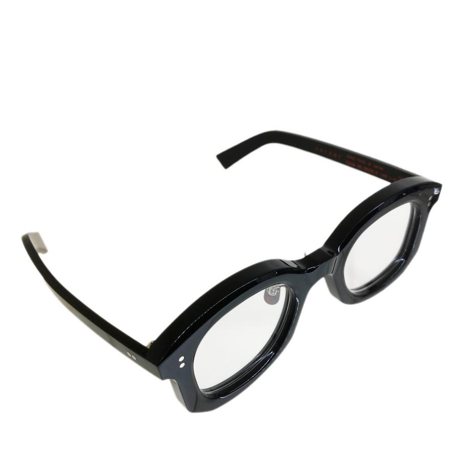 corner コーナー Toile/トワル Col.0 Black / Clear Flat Lenses クラウンパント×ウェリントン Sublimationシリーズ メガネ 正規取扱店 | corner | 03