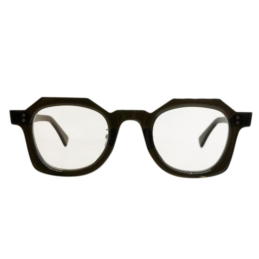 corner コーナー Coat/コート Col.3 Olive オリーブ / Clear Flat Lenses ウェリントン フレンチヴィンテージ Ascend seriesシリーズ メガネ 正規取扱店 | corner | 01