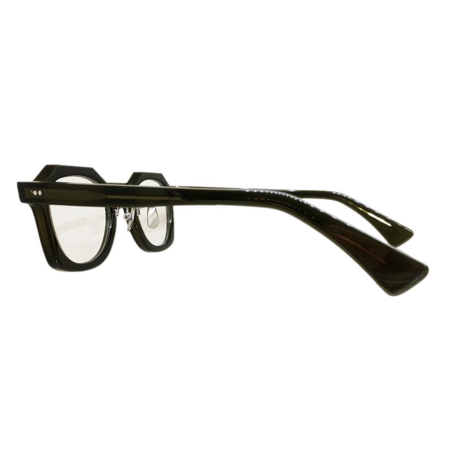 corner コーナー Coat/コート Col.3 Olive オリーブ / Clear Flat Lenses ウェリントン フレンチヴィンテージ Ascend seriesシリーズ メガネ 正規取扱店 | corner | 02