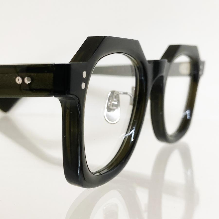 corner コーナー Coat/コート Col.3 Olive オリーブ / Clear Flat Lenses ウェリントン フレンチヴィンテージ Ascend seriesシリーズ メガネ 正規取扱店 | corner | 04