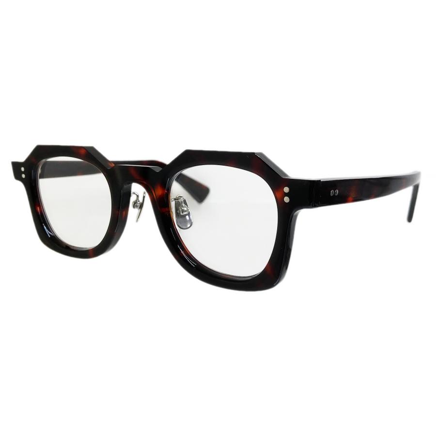 corner コーナー Coat/コート Col.2 Tortoise 鼈甲柄 / Clear Flat Lenses ウェリントン フレンチヴィンテージ Ascend seriesシリーズ メガネ 正規取扱店 | corner