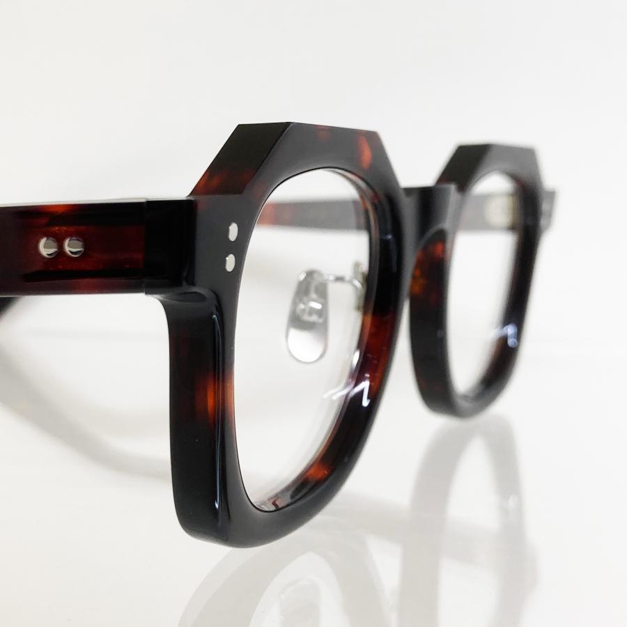corner コーナー Coat/コート Col.2 Tortoise 鼈甲柄 / Clear Flat Lenses ウェリントン フレンチヴィンテージ Ascend seriesシリーズ メガネ 正規取扱店 | corner | 04