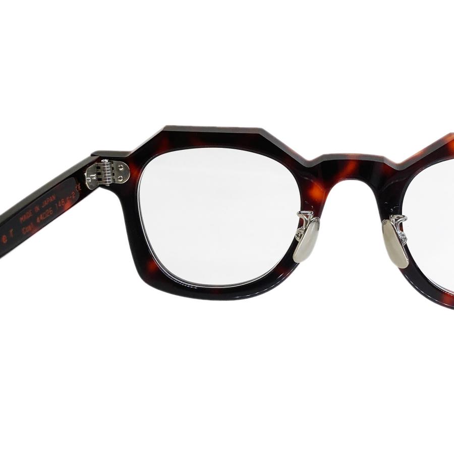 corner コーナー Coat/コート Col.2 Tortoise 鼈甲柄 / Clear Flat Lenses ウェリントン フレンチヴィンテージ Ascend seriesシリーズ メガネ 正規取扱店 | corner | 05
