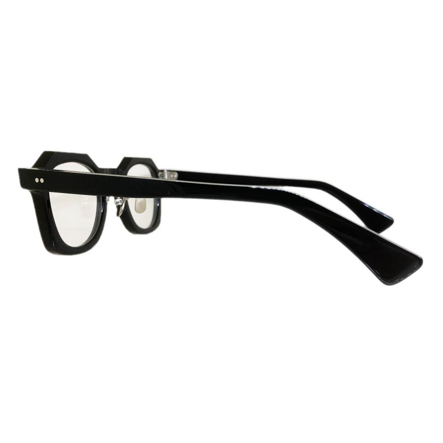 corner コーナー Coat/コート Col.0 Black 黒 / Clear Flat Lenses ウェリントン フレンチヴィンテージ Ascend seriesシリーズ メガネ 正規取扱店 | corner | 02