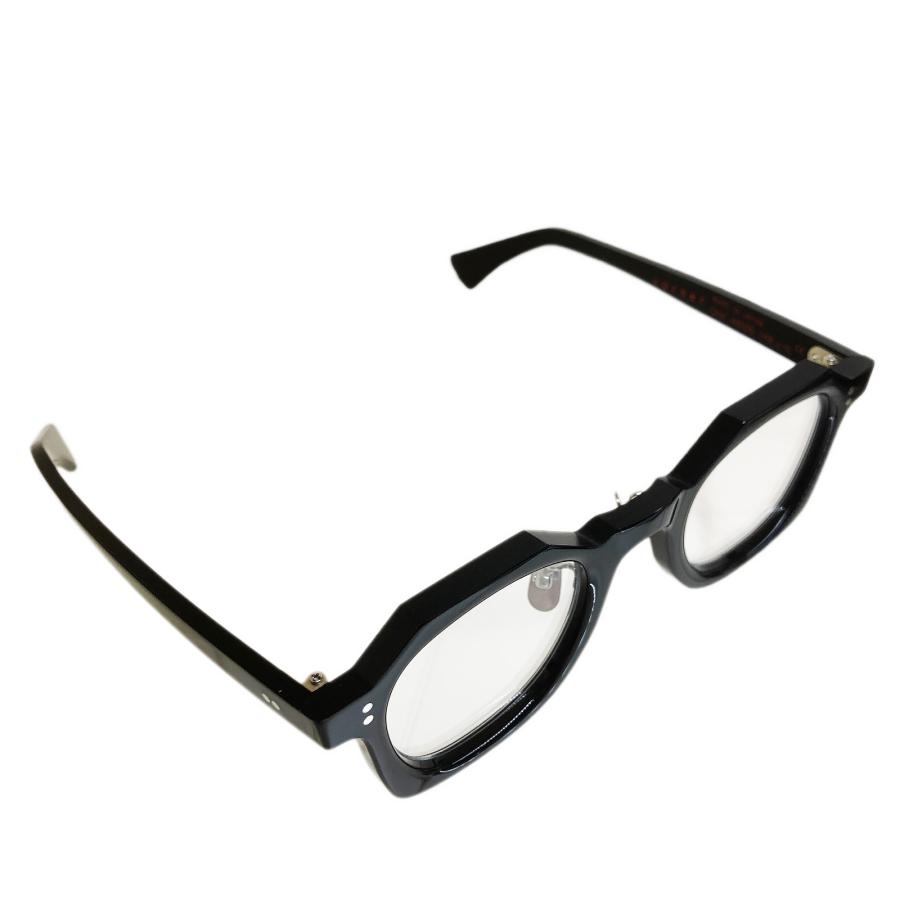 corner コーナー Coat/コート Col.0 Black 黒 / Clear Flat Lenses ウェリントン フレンチヴィンテージ Ascend seriesシリーズ メガネ 正規取扱店 | corner | 03