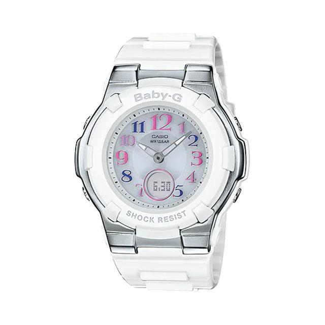 CASIO カシオ BABY-G ベビージー BGA-1100GR-7BJF ホワイト ソーラー電波 | BABY-G