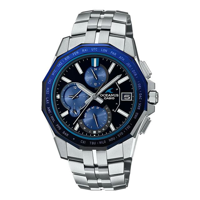 CASIO カシオ OCEANUS オシアナス OCW-S6000-1AJF Manta マンタ モバイルリンク ソーラー電波 | OCEANUS