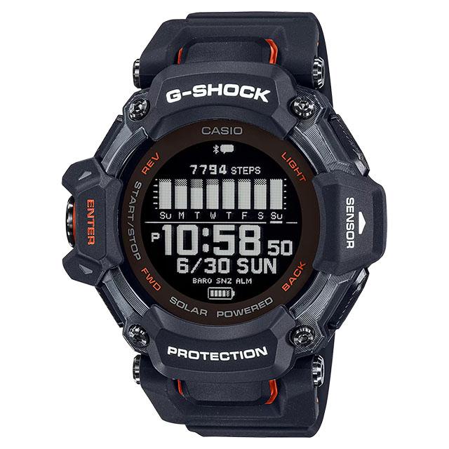 CASIO カシオ G-SHOCK ジーショック G-SQUAD GBD-H2000-1AJR 心拍計 GPS モバイルリンク ソーラー ブラック×オレンジ 限定 | G-SQUAD