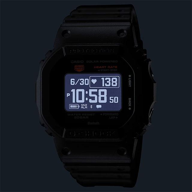 CASIO カシオ G-SHOCK ジーショック G-SQUAD DW-H5600-1JR 心拍計 モバイルリンク ソーラー ブラック 限定 | G-SHOCK | 07