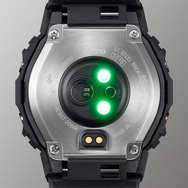 CASIO カシオ GSHOCK ジーショック GSQUAD DWH5600MB1JR 心拍計 モバイルリンク ソーラー メタルベゼル