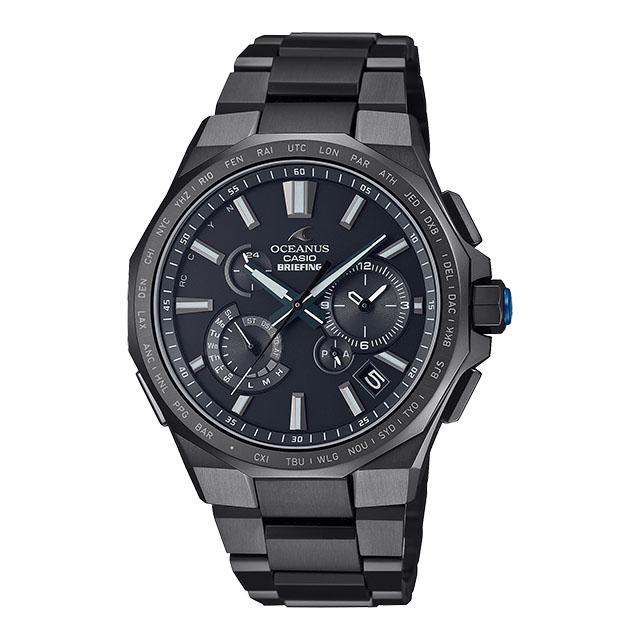 CASIO カシオ OCEANUS オシアナス OCW-T6000BR-1AJR BRIEFING 25th Anniversary Limited Edition モバイルリンク ソーラー電波 ネックポーチ 限定 | OCEANUS