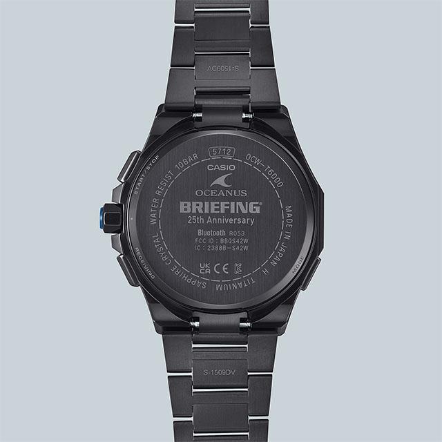 CASIO カシオ OCEANUS オシアナス OCW-T6000BR-1AJR BRIEFING 25th Anniversary Limited Edition モバイルリンク ソーラー電波 ネックポーチ 限定 | OCEANUS | 03