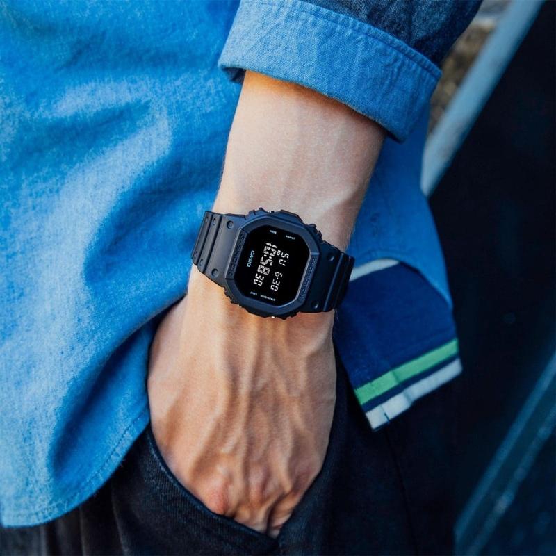 CASIO カシオ G-SHOCK ジーショック DW-5600UBB-1JF ソリッドカラーズ オールブラック | G-SHOCK | 04