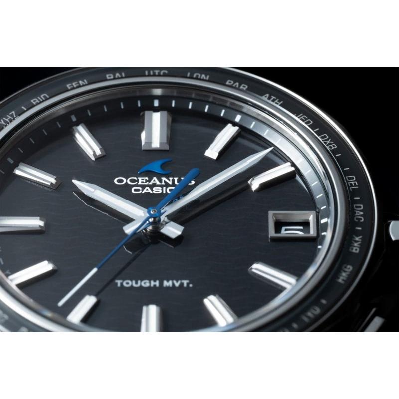 CASIO カシオ OCEANUS オシアナス OCW-S400-1AJF Manta マンタ 3針 カレンダー チタンバンド スマートフォンリンク ソーラー ブラック | OCEANUS | 05