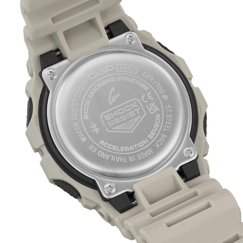 CASIO カシオ G-SHOCK ジーショック GBX-100-8JF G-LIDE 歩数計 タイドグラフ モバイルリンク グレー | G-SHOCK | 05