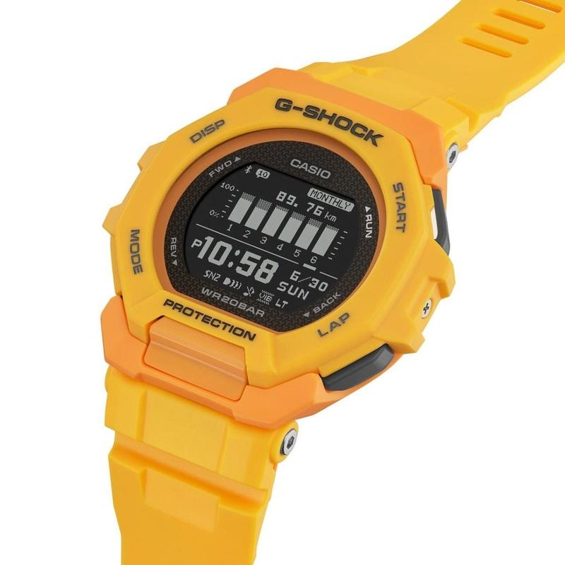 CASIO カシオ G-SHOCK ジーショック GBD-300-9JF G-SQUAD スマートフォンリンク イエロー | G-SHOCK | 02