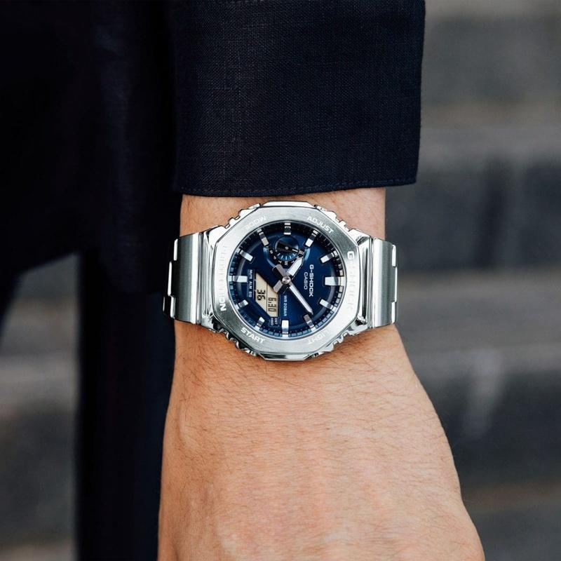 G-SHOCK CASIO カシオ ジーショック GM-2110D-2BJF メタルバンド