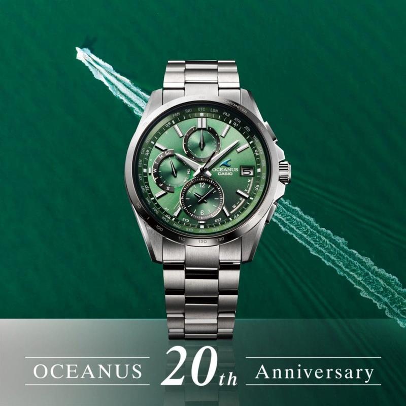 CASIO カシオ OCW-T2600SG-3AJR OCEANUS オシアナス Classic Line OCEANUS 20TH ANNIVERSARY ソーラー電波 世界限定500本 | OCEANUS | 12